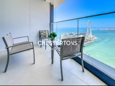 3 Bedroom Flat for Rent in Jumeirah Beach Residence (JBR), Dubai - Full Sea Vie, Mid Floor, Luxury