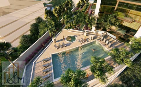 1 Bedroom Apartment for Sale in Business Bay, Dubai - pool 1. jpg