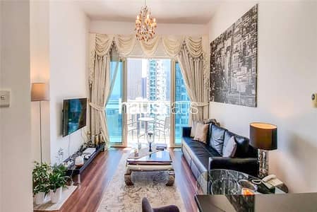 1 Bedroom Apartment for Rent in Dubai Marina, Dubai - Partial Marina View | Furnished | Vacant