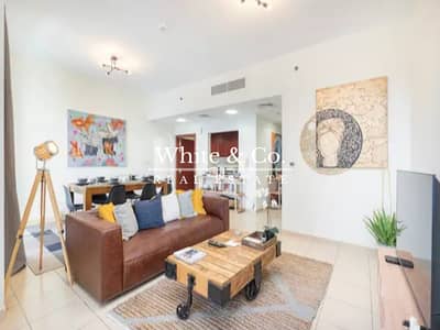 2 Bedroom Flat for Rent in Jumeirah Beach Residence (JBR), Dubai - Marina View | Spacious | Modern Furnishing