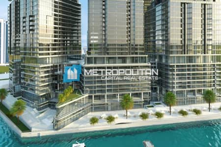 2 Bedroom Flat for Sale in Al Reem Island, Abu Dhabi - Boulevard | Balcony w/ Pool View | Full Amenities