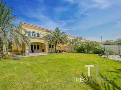 3 Bedroom Villa for Rent in Jumeirah Park, Dubai - Fully Furnished | Mid June | Large Plot