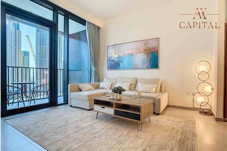 1 Bedroom Flat for Rent in Dubai Creek Harbour, Dubai - Tastefully | Furnished 1BR | Vacant