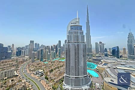 3 Bedroom Flat for Sale in Downtown Dubai, Dubai - Burj & Fountain View | High Floor | Vacant