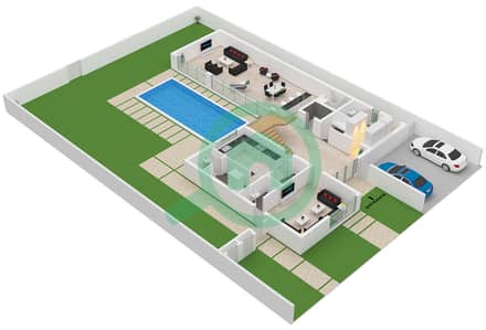 Jouri Hills - 5 Bedroom Villa Type 1B Floor plan