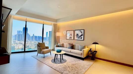 3 Bedroom Flat for Rent in Downtown Dubai, Dubai - Prestigious 3BR + Spectacular View at  Burj Khalifa
