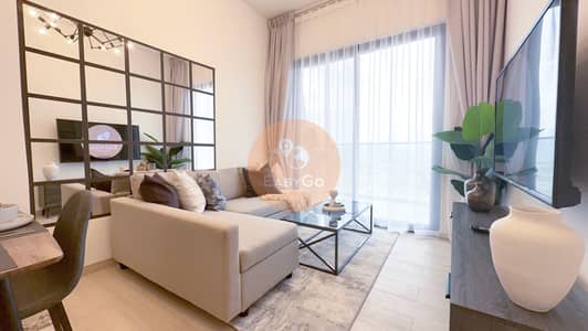 1 Bedroom Flat for Rent in Jumeirah Village Circle (JVC), Dubai - 1BR Living Spaces in JVC