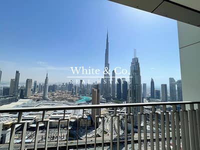 3 Bedroom Apartment for Sale in Za'abeel, Dubai - Burj & Sea view | Corner unit | Pristine