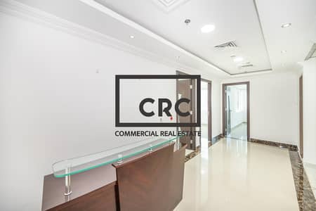 Office for Rent in Jumeirah Lake Towers (JLT), Dubai - Partitioned | At Metro | Grade A