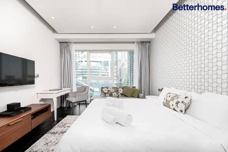 1 Bedroom Flat for Rent in Dubai Marina, Dubai - Sea View | ALL BILLS included | Fendi Furnished