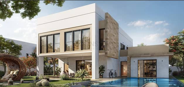 5 Bedroom Villa for Sale in Yas Island, Abu Dhabi - Luxury Villa | Single Row | Type F | Huge Plot
