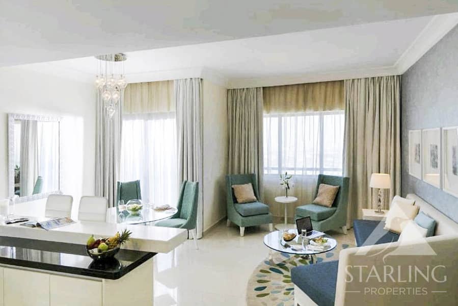 位于迪拜市中心，招牌酒店式公寓 3 卧室的公寓 3000000 AED - 8979057