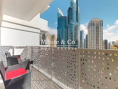 1 Bedroom Apartment for Rent in Jumeirah Beach Residence (JBR), Dubai - Vacant Now | High Floor | Private Beach