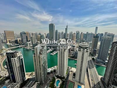 2 Bedroom Flat for Sale in Jumeirah Beach Residence (JBR), Dubai - Stunning Marina View| Vacant |High Floor