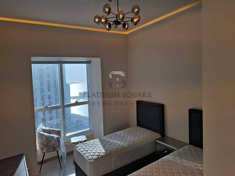 位于迪拜码头，精英公寓 4 卧室的顶楼公寓 450000 AED - 8979911