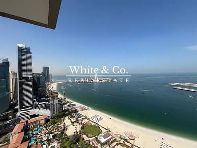 3 Bedroom Apartment for Rent in Jumeirah Beach Residence (JBR), Dubai - Exclusive | High Floor | Sea and Ain Views