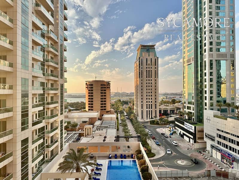 位于迪拜码头，天景大厦 2 卧室的公寓 150000 AED - 8980811