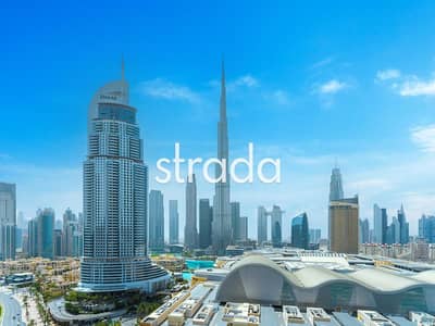 1 Bedroom Apartment for Rent in Downtown Dubai, Dubai - Fully Furnished | Burj Khalifa View | Serviced