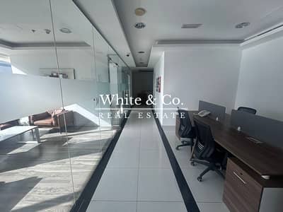 Office for Rent in Business Bay, Dubai - Furnished | Prime Location | Partitioned