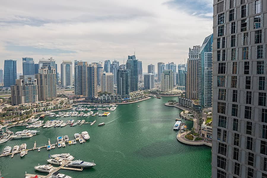 位于迪拜码头，达马克塔楼 1 卧室的公寓 129000 AED - 8980920
