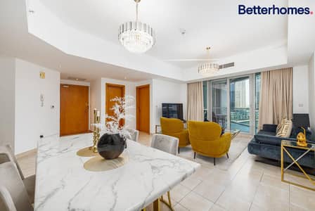 1 Bedroom Flat for Rent in Dubai Marina, Dubai - Full Marina View | Furnished | Fitted Kitchen