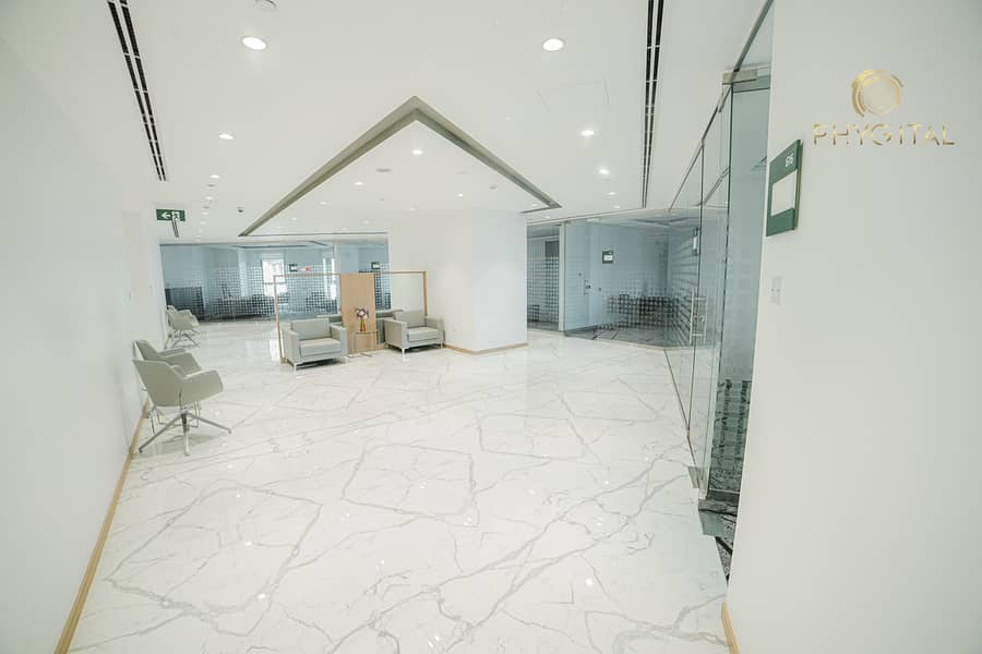 Starting From 38,000 AED | Premium well Furnished Offices | Includes All Services