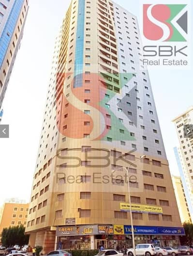 2 Bedroom Apartment for Rent in Al Nuaimiya, Ajman - Spacious 2BHK Apartment with Balcony Available in MRK Tower, Nuaimiya 1, Ajman