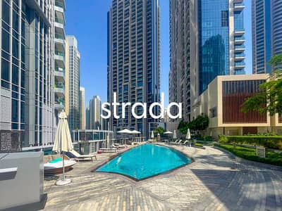 1 Bedroom Flat for Rent in Downtown Dubai, Dubai - High Floor | Boulevard View | Modern | Unfurnished