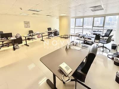 Office for Rent in Jumeirah Lake Towers (JLT), Dubai - FITTED | OPEN SPACE | NEAR TO METRO