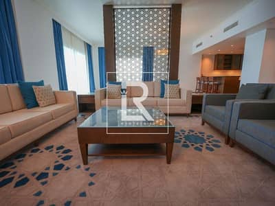4 Bedroom Apartment for Sale in The Marina, Abu Dhabi - Full Sea View | With 3 Balconies | Elegant Living