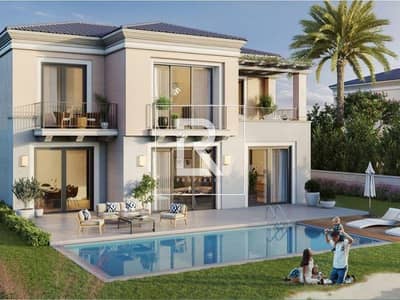 4 Bedroom Villa for Sale in Ramhan Island, Abu Dhabi - The One Unit | Open Sea View | Live by the Sea