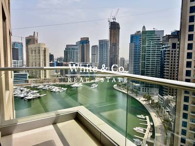 1 Bedroom Apartment for Rent in Dubai Marina, Dubai - One Bedroom | Vacant | Full Marina Views