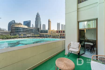 1 Bedroom Flat for Sale in Downtown Dubai, Dubai - Luxurious | Big Layout | Full Fountain View