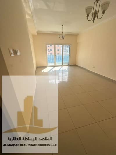 Two-room apartment for sale with a large balcony, in a prime location in Al Taawun
