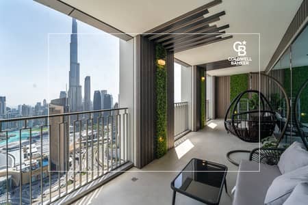 3 Bedroom Apartment for Sale in Za'abeel, Dubai - Burj Fountain View | Bigger Balcony | Motivated seller