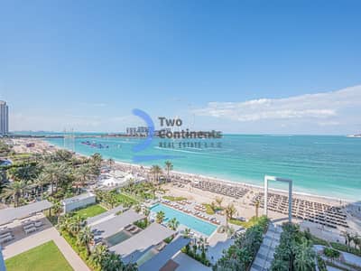 2 Bedroom Flat for Rent in Jumeirah Beach Residence (JBR), Dubai - Full Sea View I Private Beach I Ready to Move-In