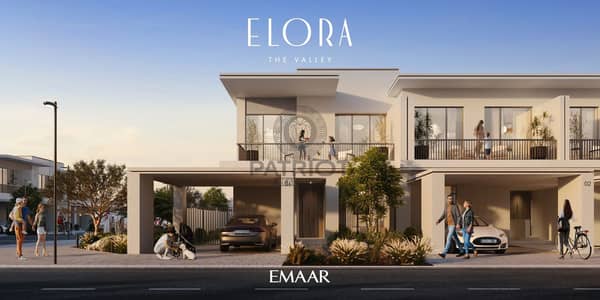 3 Bedroom Townhouse for Sale in The Valley, Dubai - elora. JPG