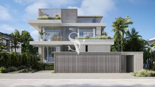 6 Bedroom Villa for Sale in Dubai Islands, Dubai - Beach Living with Private Access | Sea View