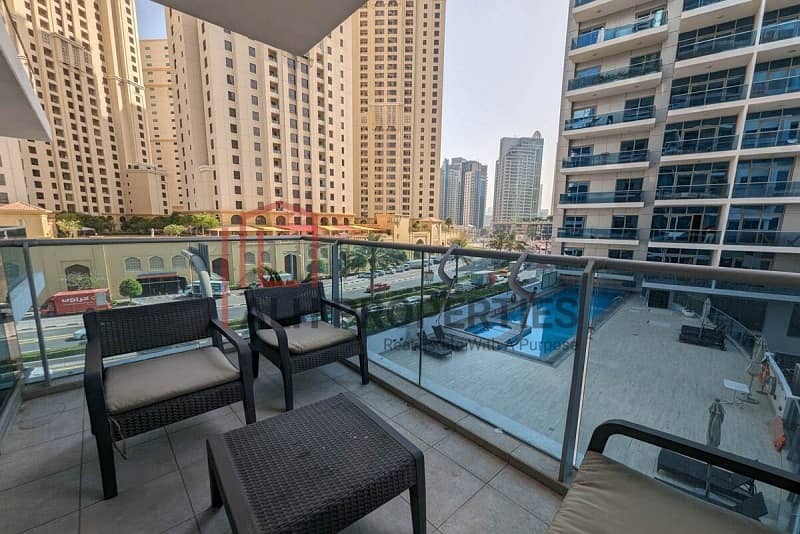 Prime Location | Fully Furnished | Pool View
