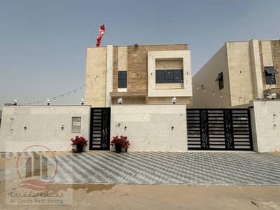 For sale, a villa in Ajman Al Helio, 3 master rooms, a Majles room, a hall, and a maids room, freehold for all nationalities, Installment with out do