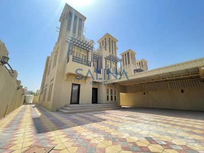 For sale: A unique villa in the Rawda 3 area, featuring a setback and central air conditioning.