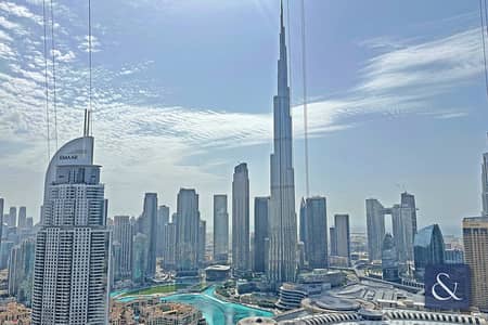 2 Bedroom Flat for Sale in Downtown Dubai, Dubai - High Floor | Vacant | Burj & Fountain View