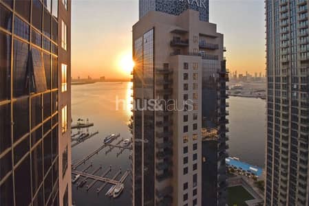 2 Bedroom Apartment for Rent in Dubai Creek Harbour, Dubai - Water View | High Floor  | Fitted Appliances