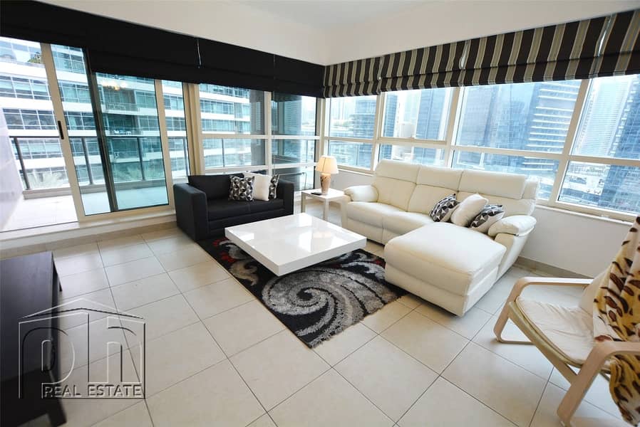 Stunning 2 Bed With Large Balcony In Heart Of Marina