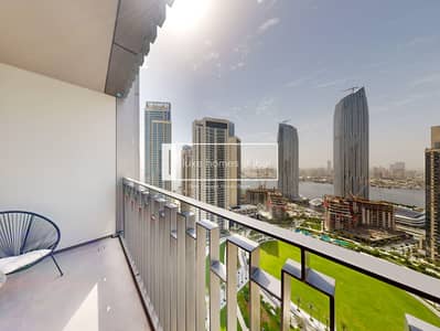1 Bedroom Flat for Rent in Dubai Creek Harbour, Dubai - Creek-Gate-Creek-Harbor-1-Bedroom-05082024_130606. jpg