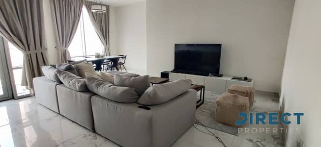 3 Bedroom Flat for Rent in Business Bay, Dubai - Burj and Sea View |  Great Location | Unfurnished