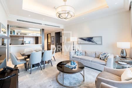 2 Bedroom Flat for Rent in Downtown Dubai, Dubai - High Floor | Full Burj Khalifa and  Fountain View