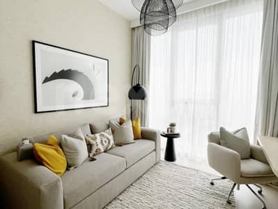 2 Bedroom Apartment for Rent in Dubai Creek Harbour, Dubai - Skyline view | Low Floor | Luxurious Furnishing
