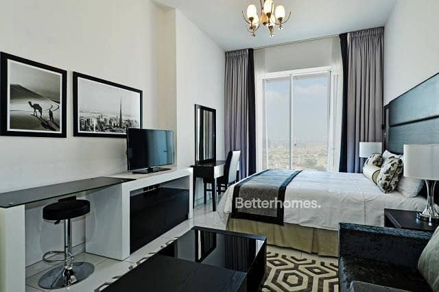 Furnished Boutique Studio Apartment in Sports City