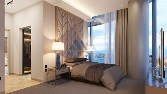 4 Cпальни Апартаменты Продажа в Дубай Харбор, Дубай - Bedroom. jpg